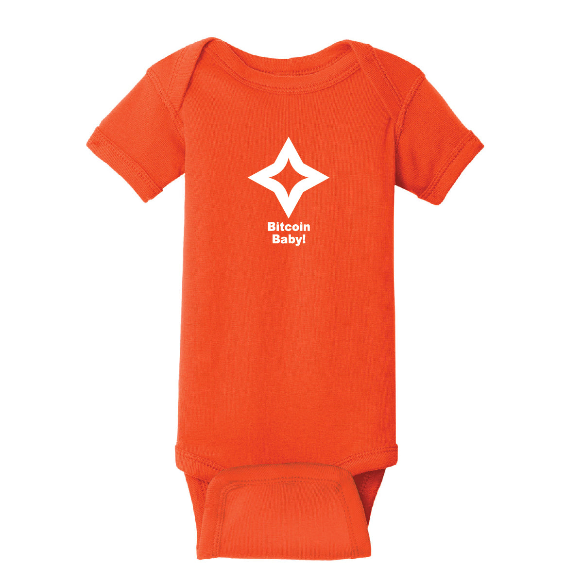 Infant Short Sleeve Baby Rib Bodysuit
